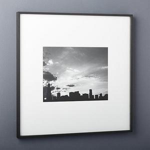 gallery black 8x10 picture frame