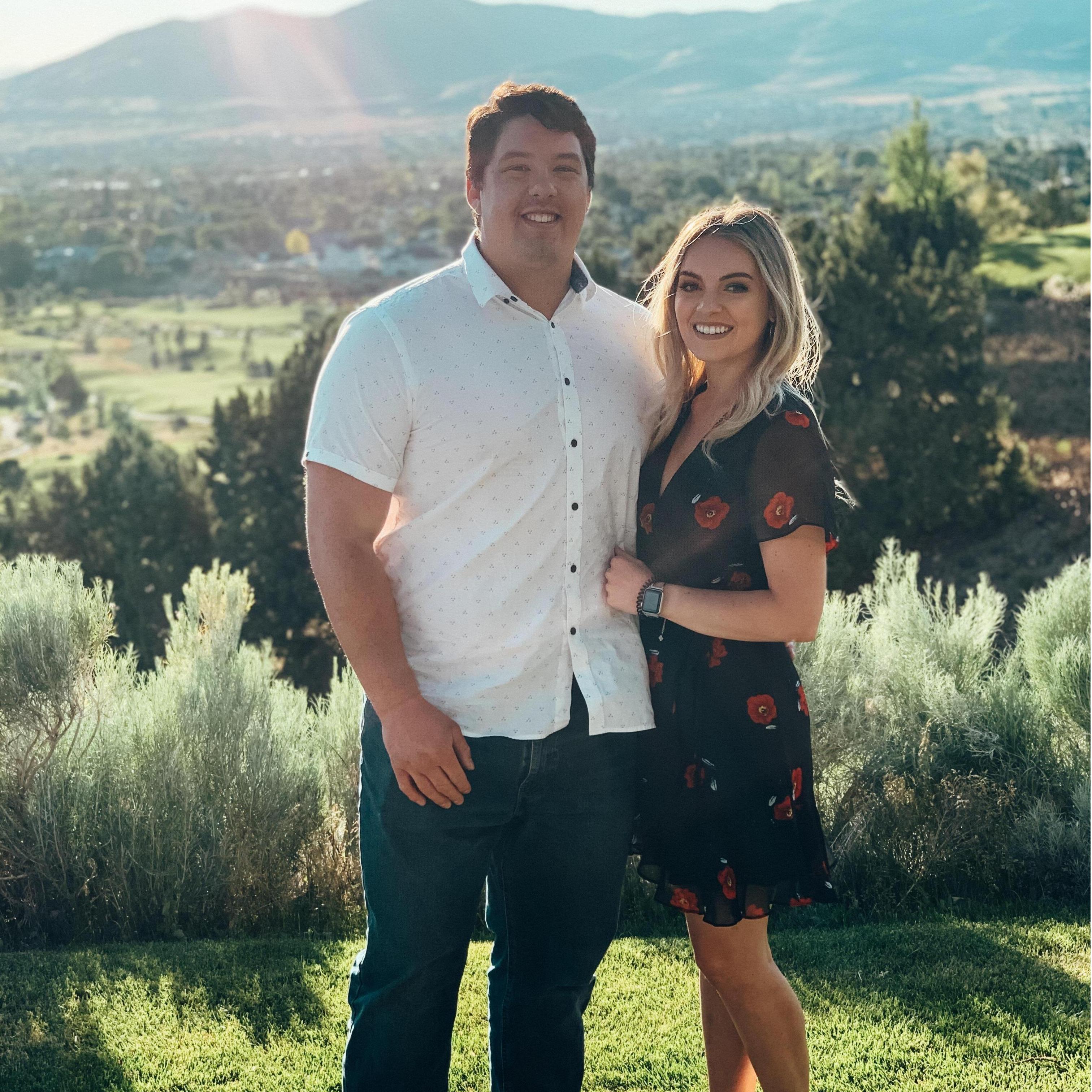 Attending a wedding of a friend in Utah when we were in college. We are so grateful to have our own in the same beautiful state.