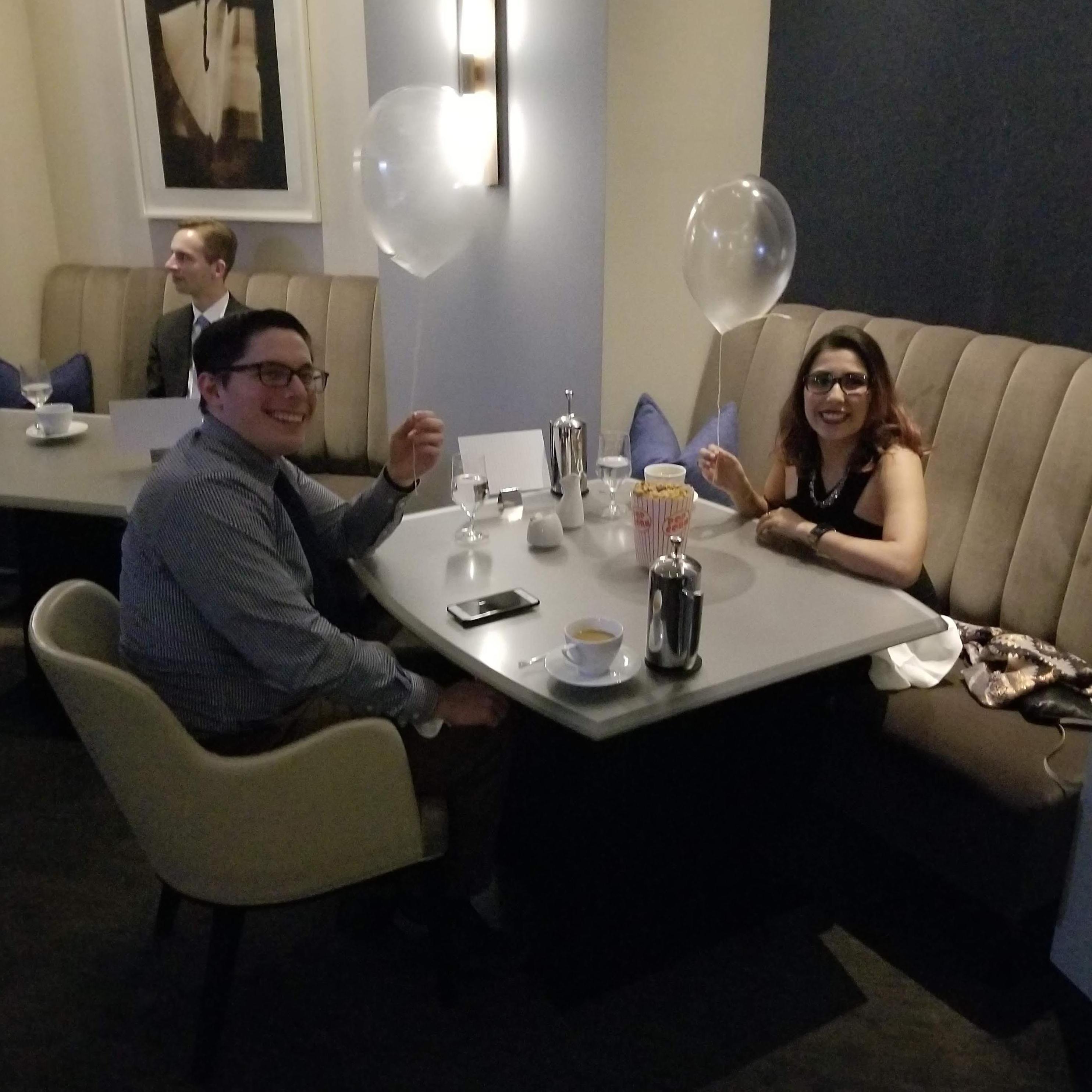 The fanciest meal of our lives (so far), December 2018.