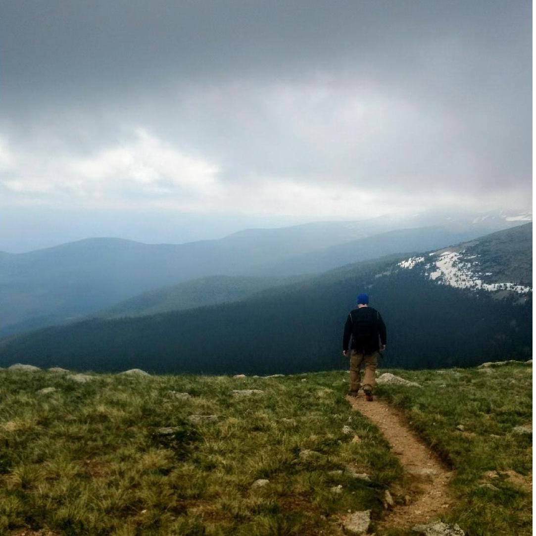 Summit of Rosalie Peak 13,575