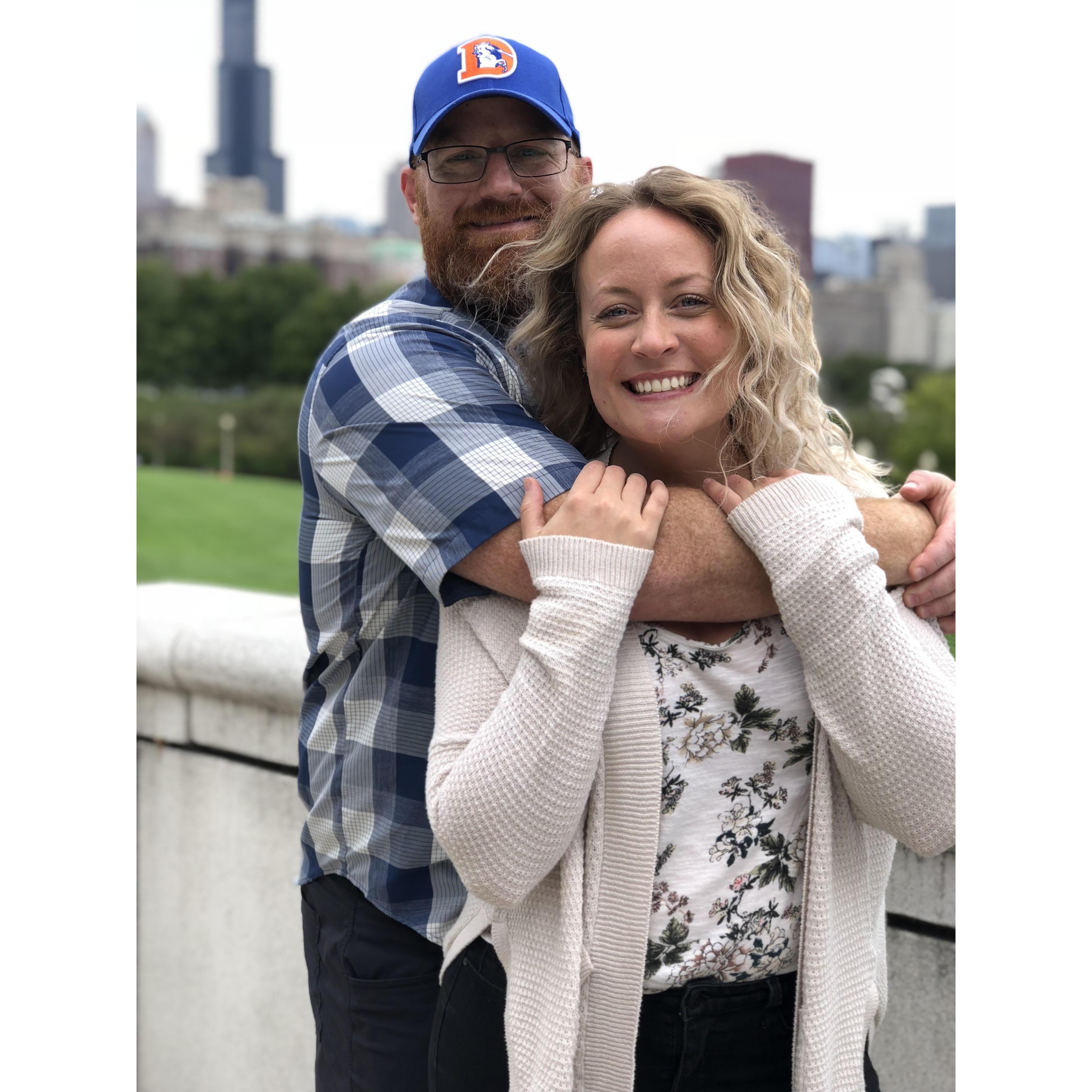 A quick trip for some deep dish. Chicago, September 2018.