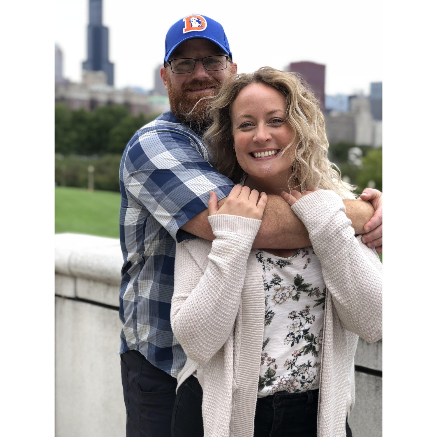 A quick trip for some deep dish. Chicago, September 2018.