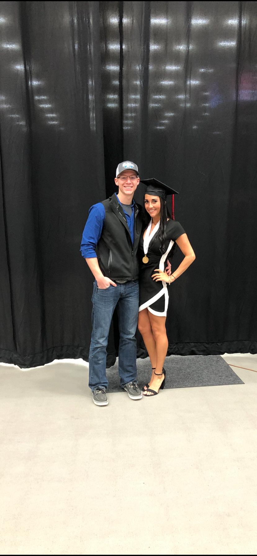 Monique’s college graduation—2018