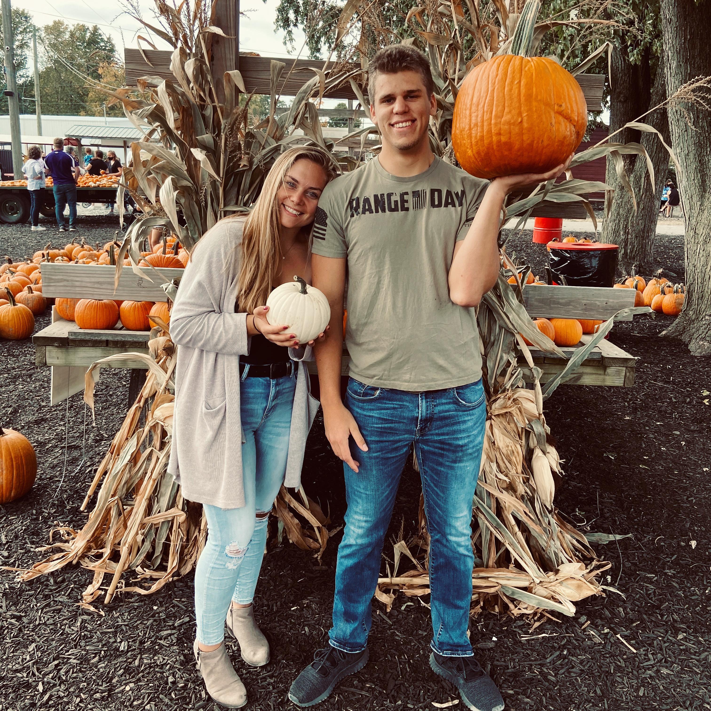 Our first trip to the pumpkin patch