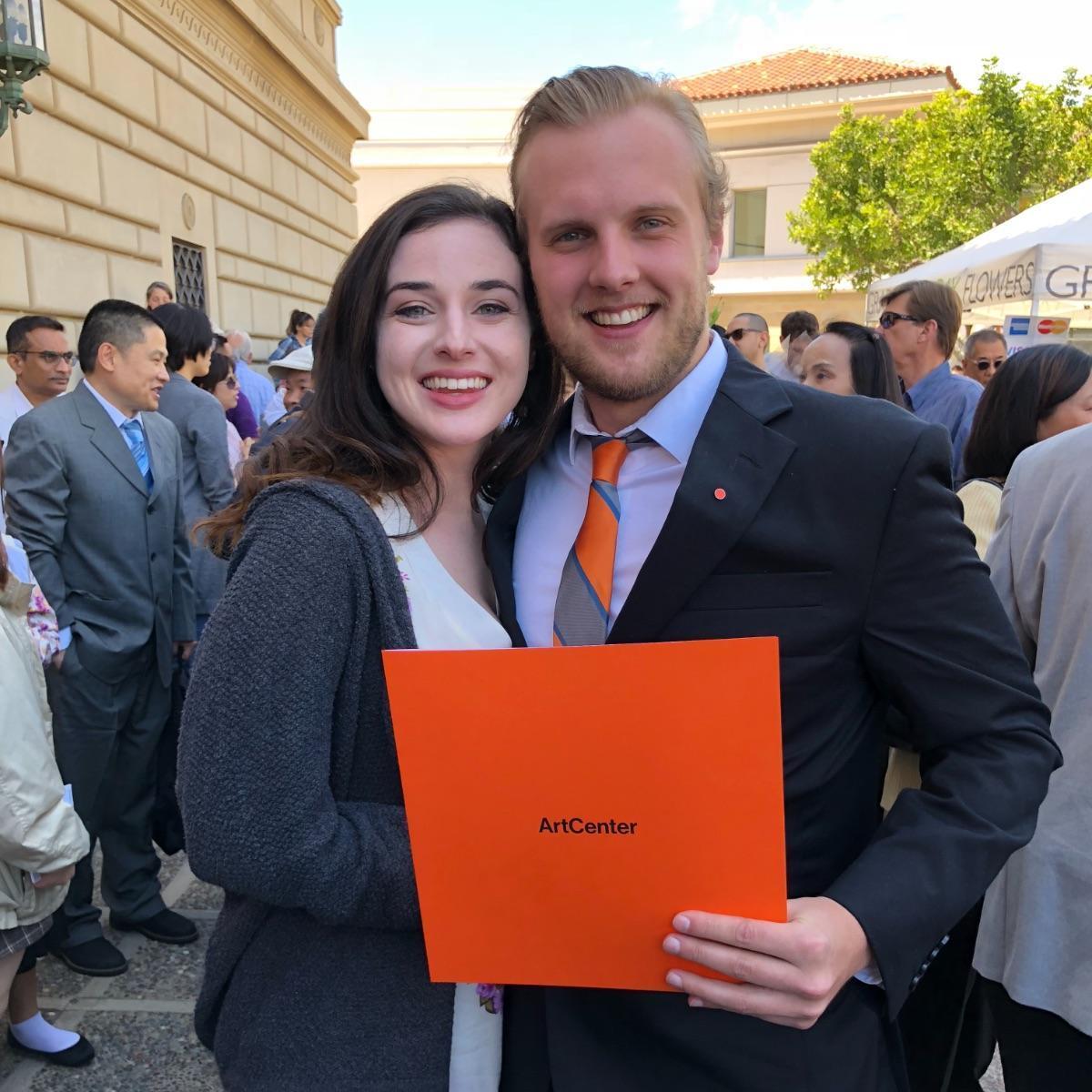 Ryan's Graduation for his MFA 2018