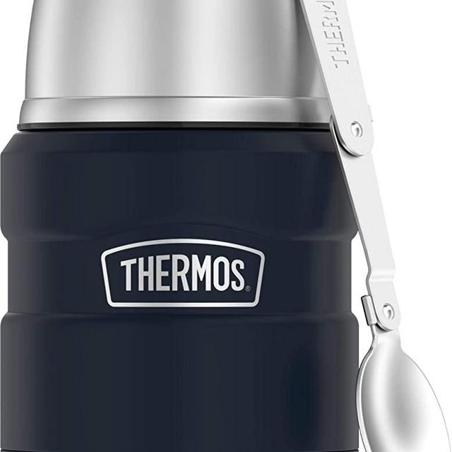 Thermos SK3000MDB4 Stainless King Food Jar, 16 Ounce, Matte Blue