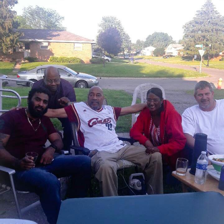 Cookout for my brother's birthday.