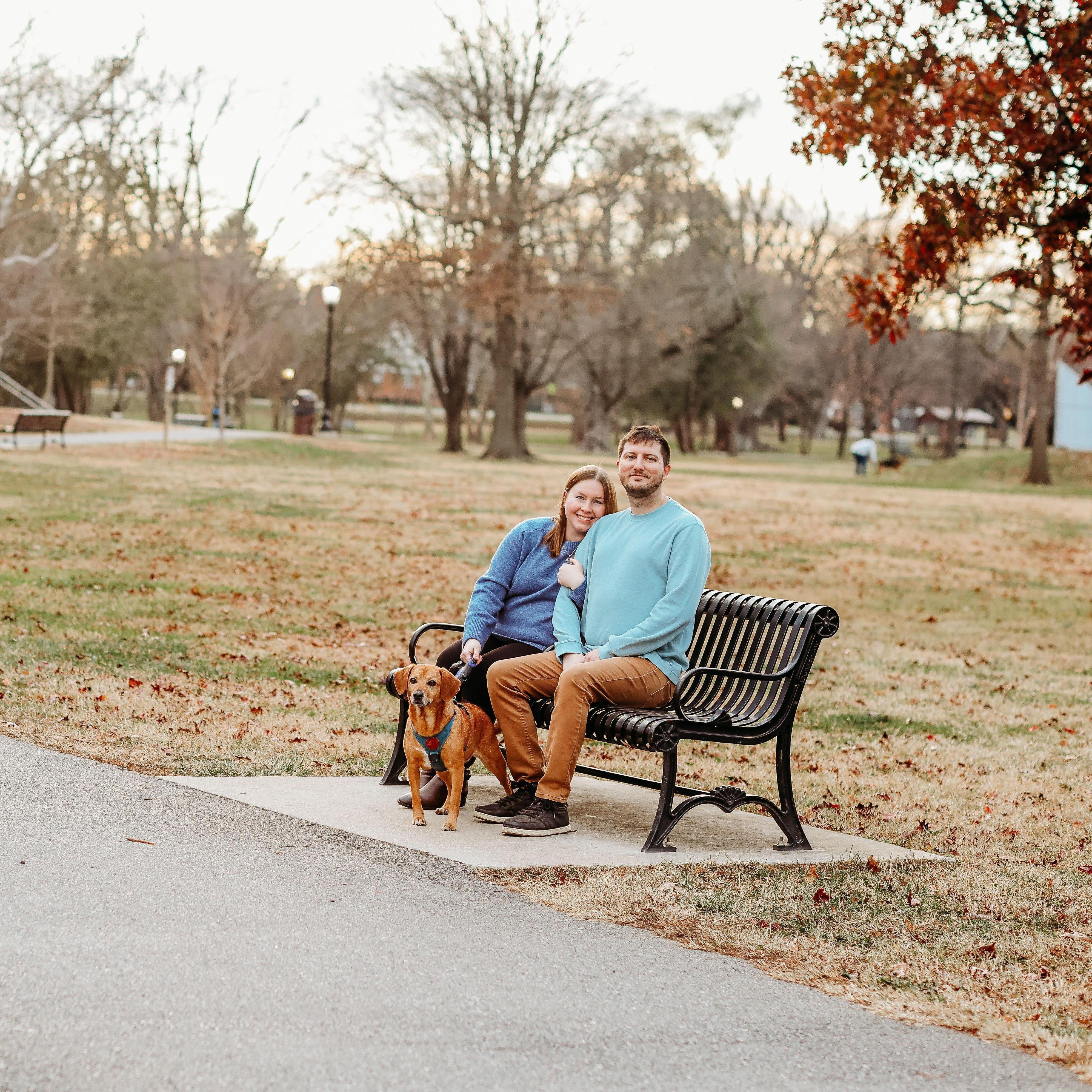 2024 - Over 1 year post-engagement, finally got around to getting our engagement photos done in the beautiful Downtown Frederick! We could not have been happier with the results :)
