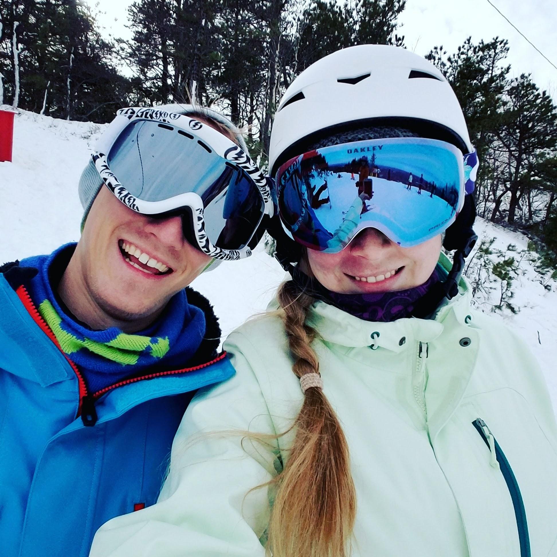 One of our favorite hobbies is to take day trips to the Poconos and ski/snowboard