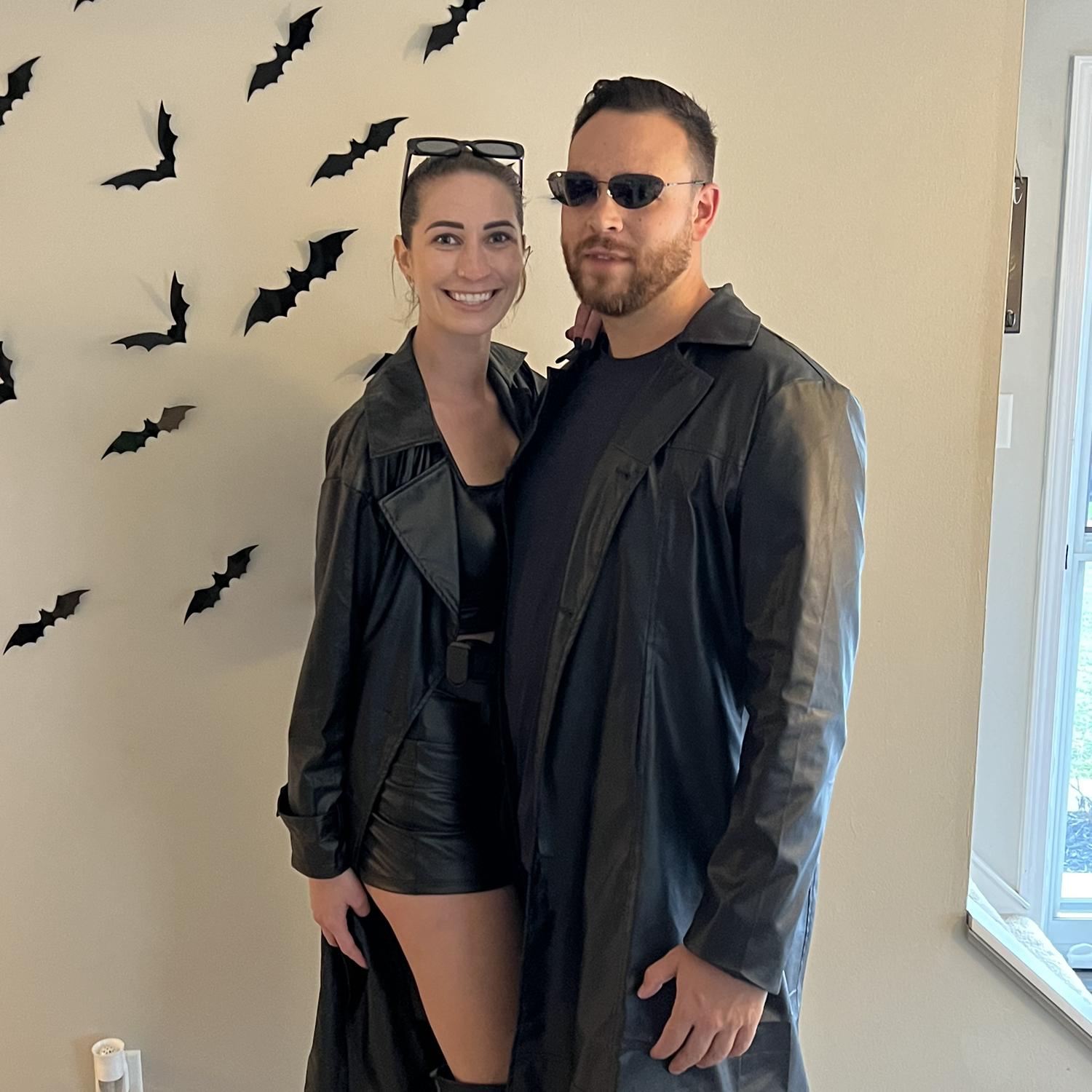 Emily and Aaron's favorite couples costume.
"A world where anything is possible. Where we go from there is a choice I leave to you"