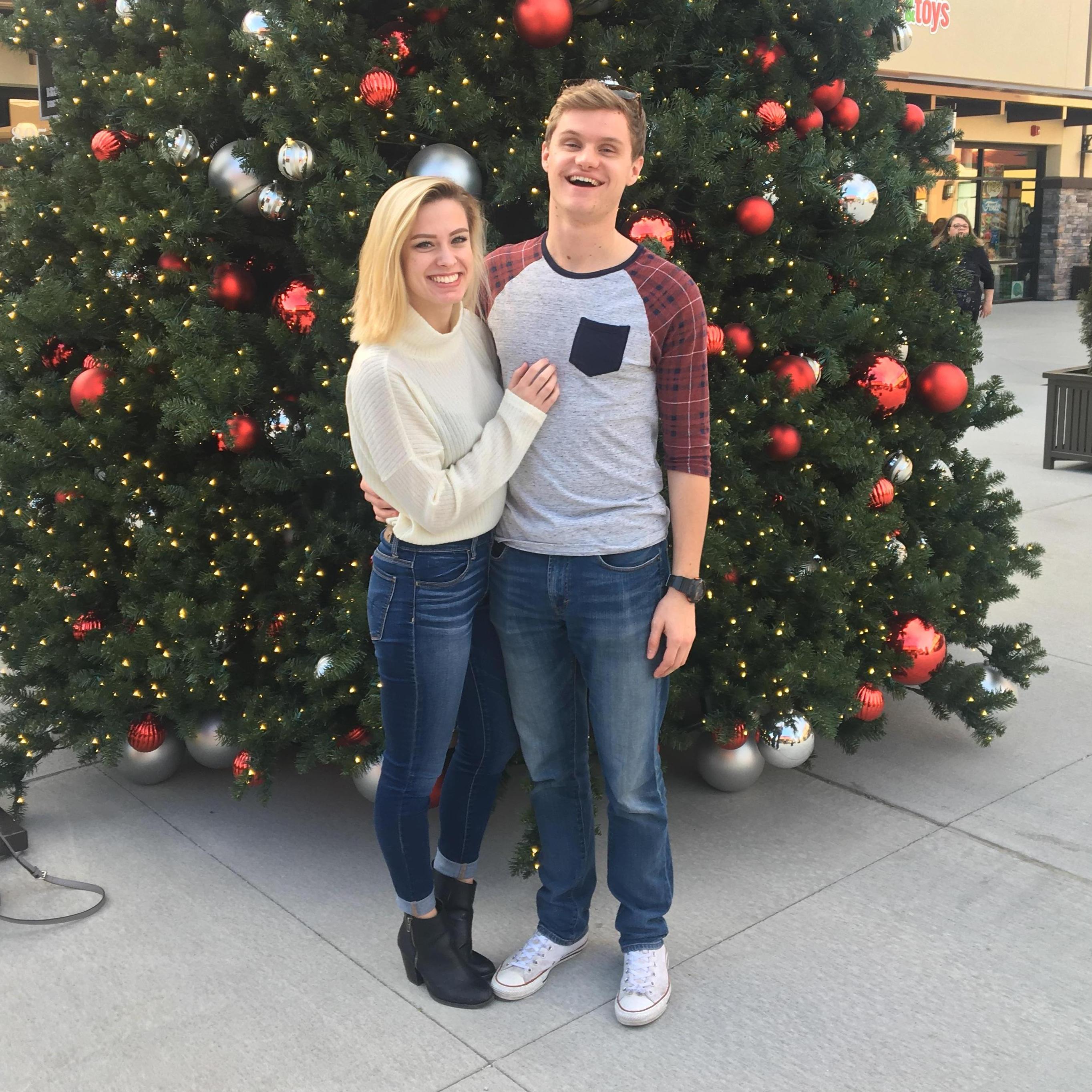 The first of many Christmas Tree photos! (Christmas Shopping - 2017)