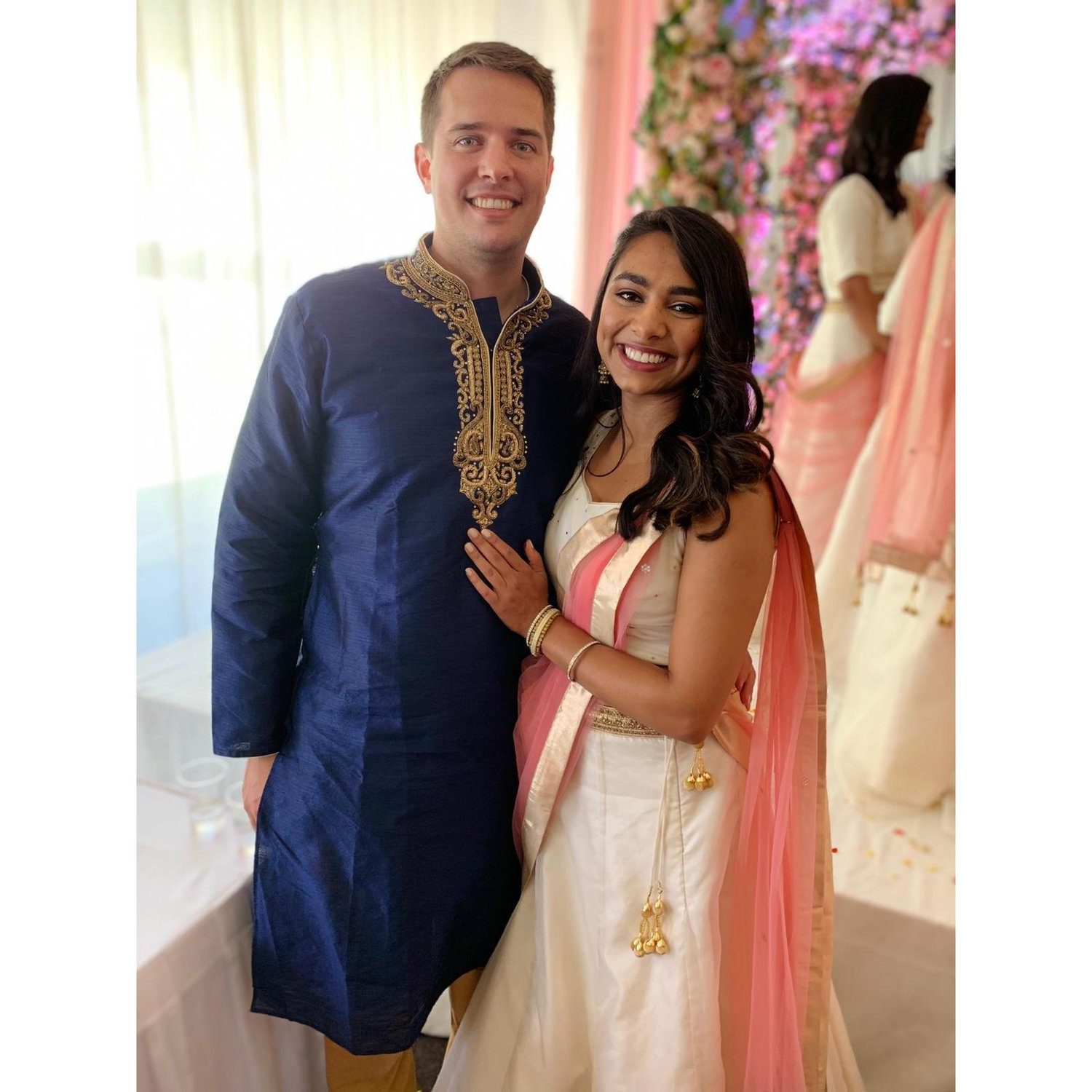Our first Indian wedding together!