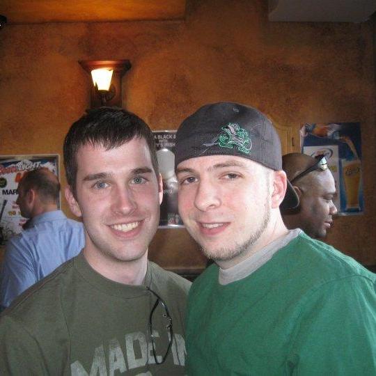 One of, if not our, first St. Paddys together