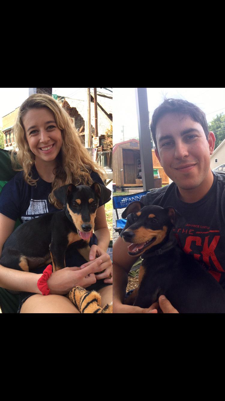 The day we met Moxie - Blue Ridge, GA (September 10, 2016)