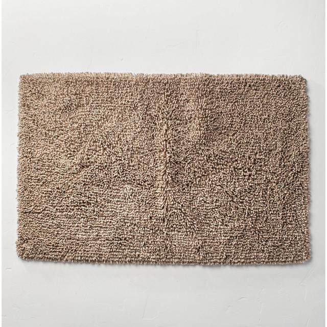 24"x40" Mélange Looped Bath Rug Dark Sand - Casaluna™