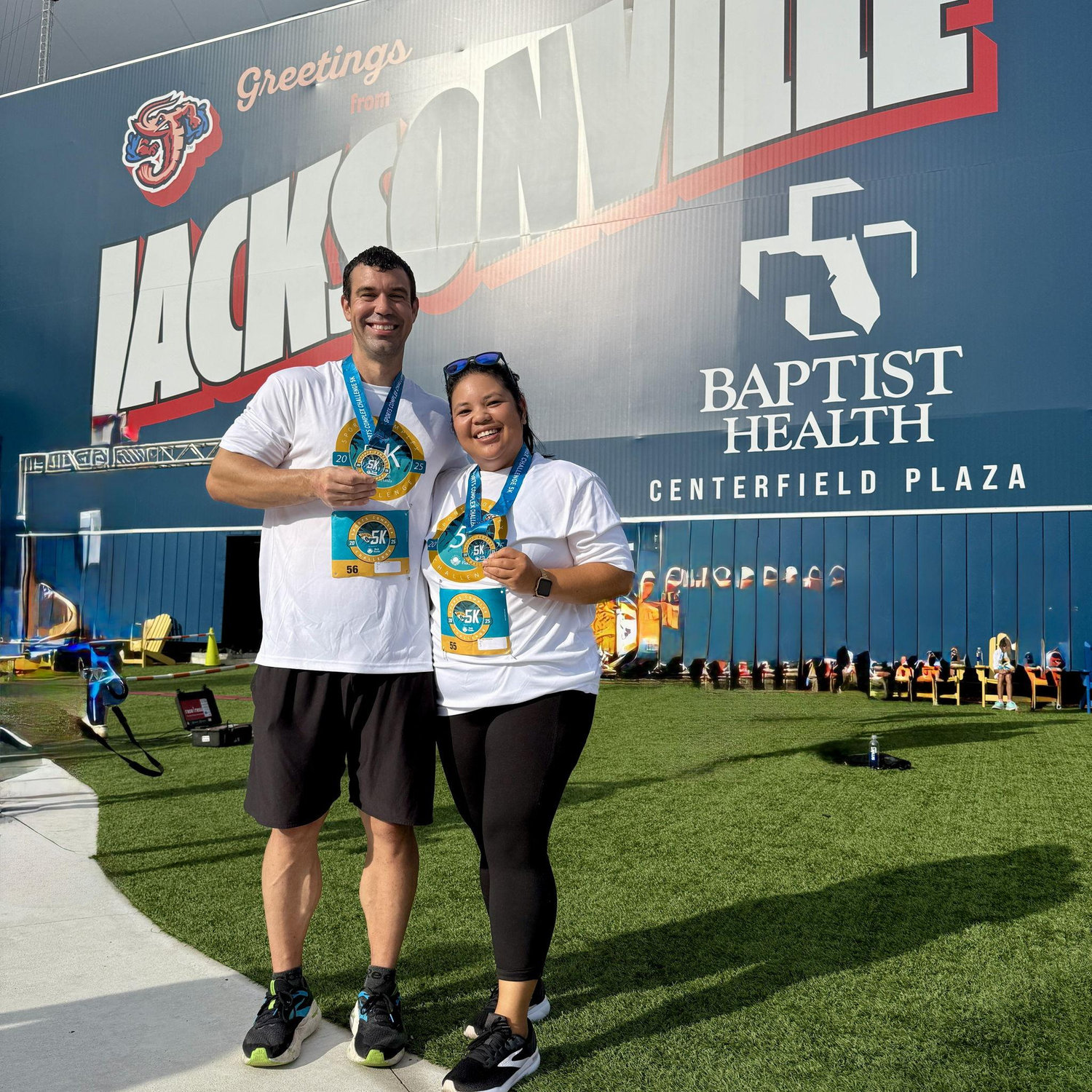 Our first 5K together