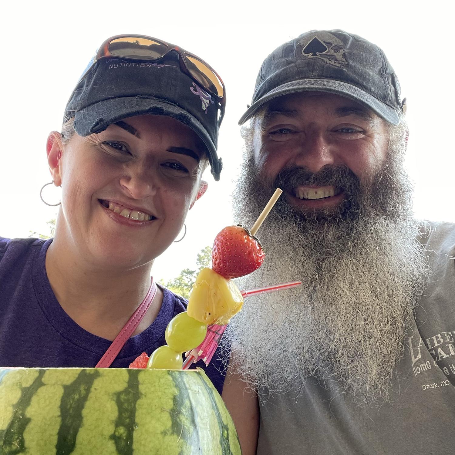 June 25, 2022 2nd annual Watermelon Festival but each of us 60+ pounds lighter.