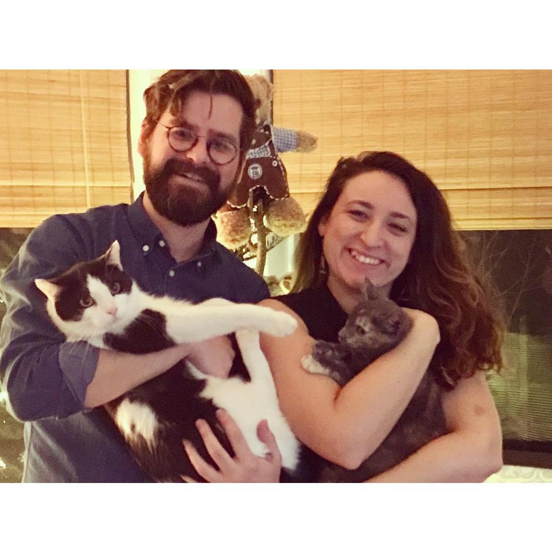 The feline freedom fighter family