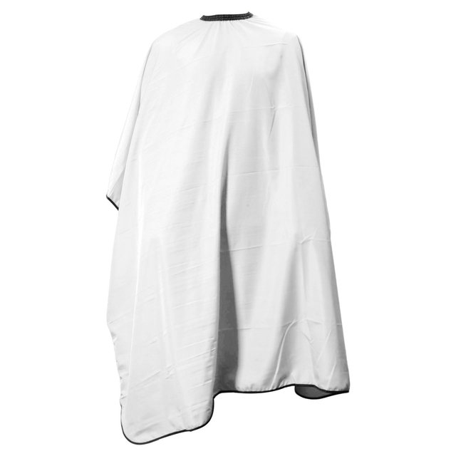Unique Bargains Professional Solid Color Hair Cut Barber Cape White 1 Pc