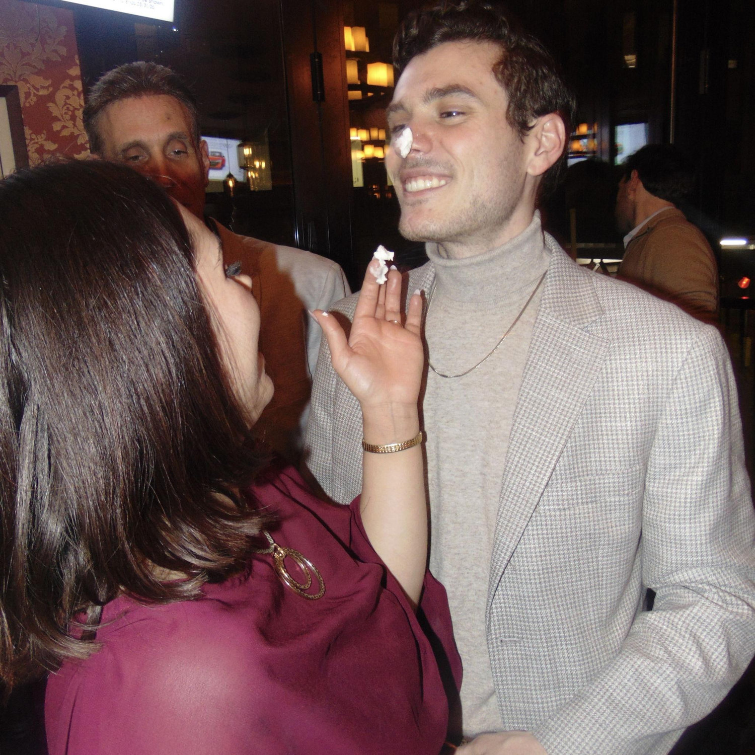 The night we got engaged!