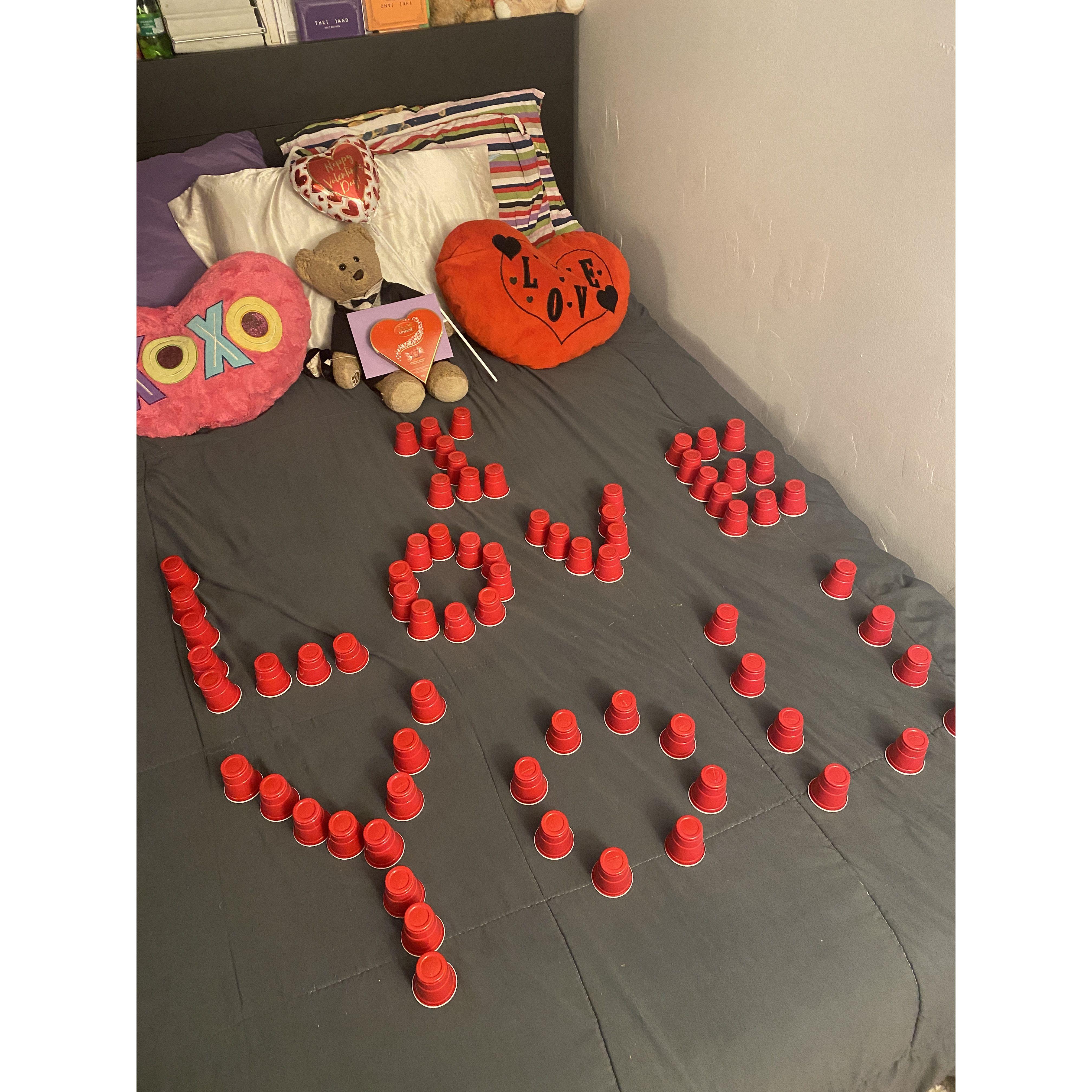 Our first Valentines Day together