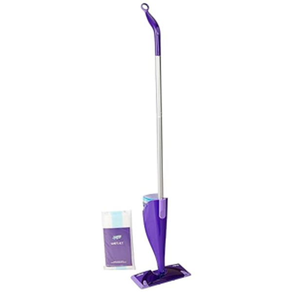 Amazon.com: Swiffer, PGC92811, WetJet Mopping Kit, 1 Kit, Purple : Health & Household