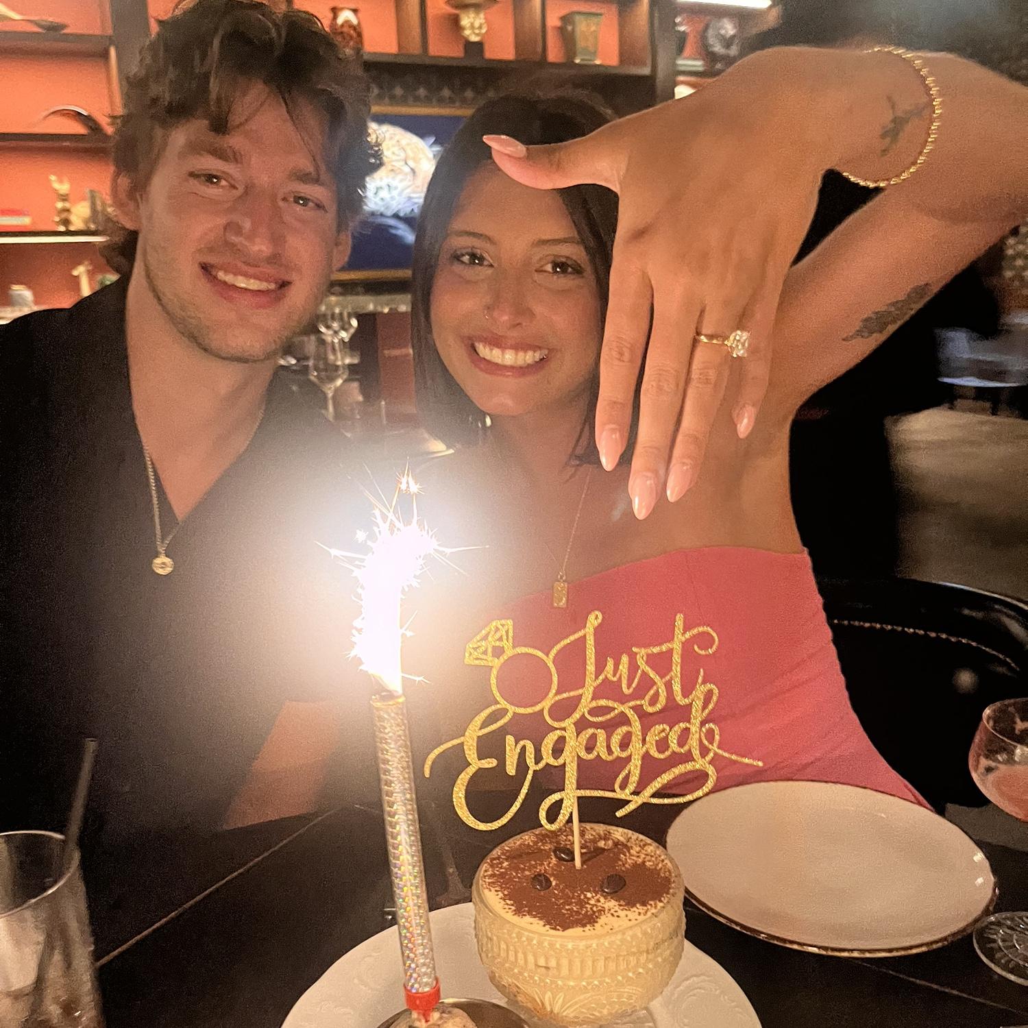 Celebratory engagement dinner!