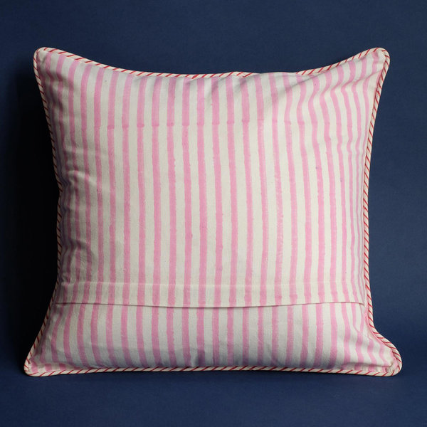 Inner Child Hydrangea Blockprint Pillow Cover