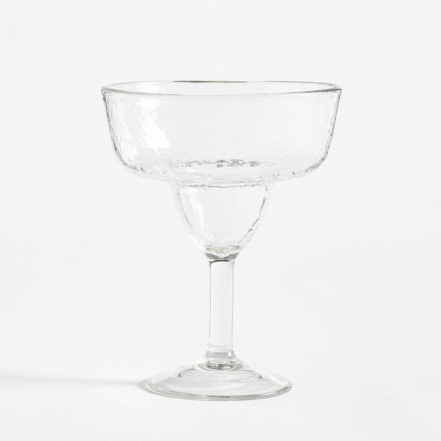 Hammered Outdoor Margarita, Single - Clear