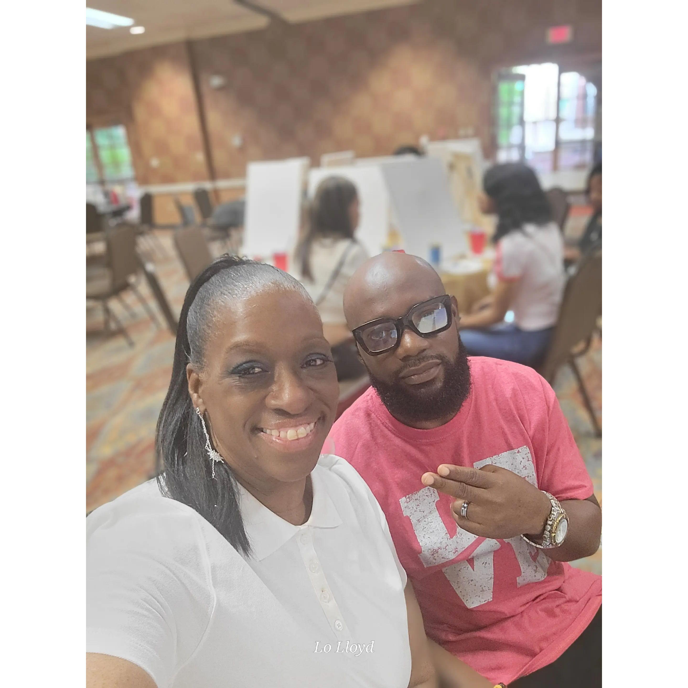 Trap-N-Paint date night