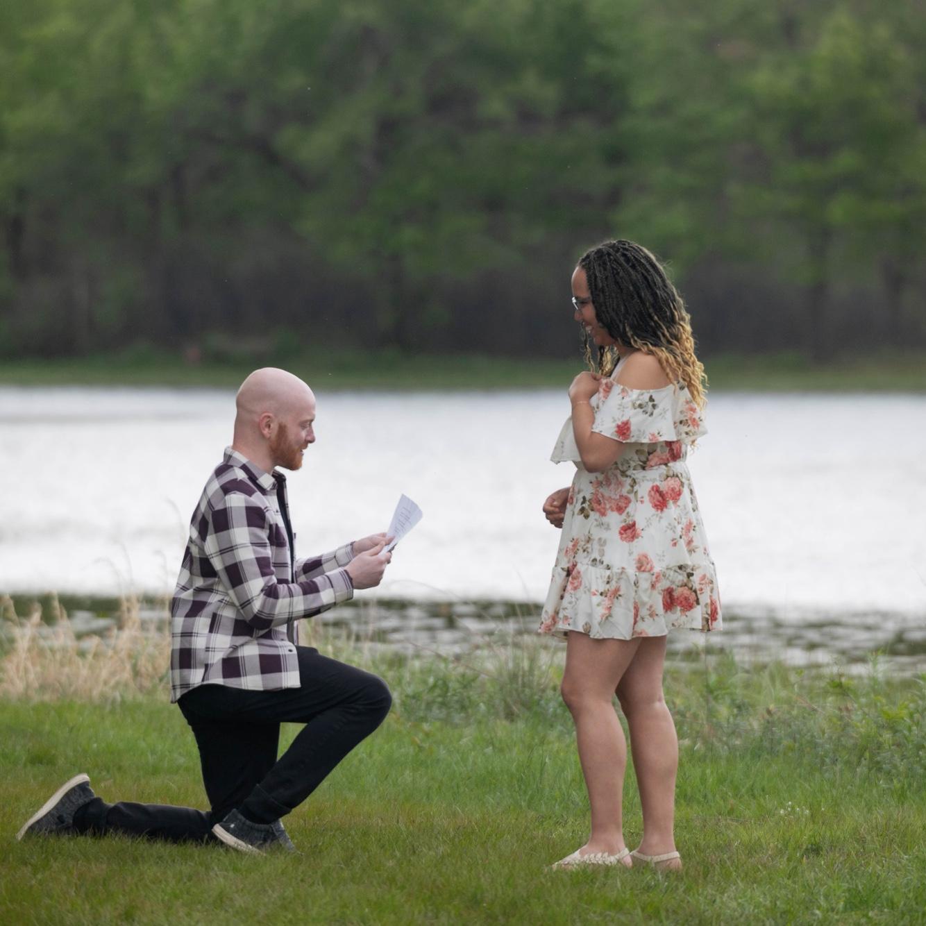 Brennan proposed in Spanish!