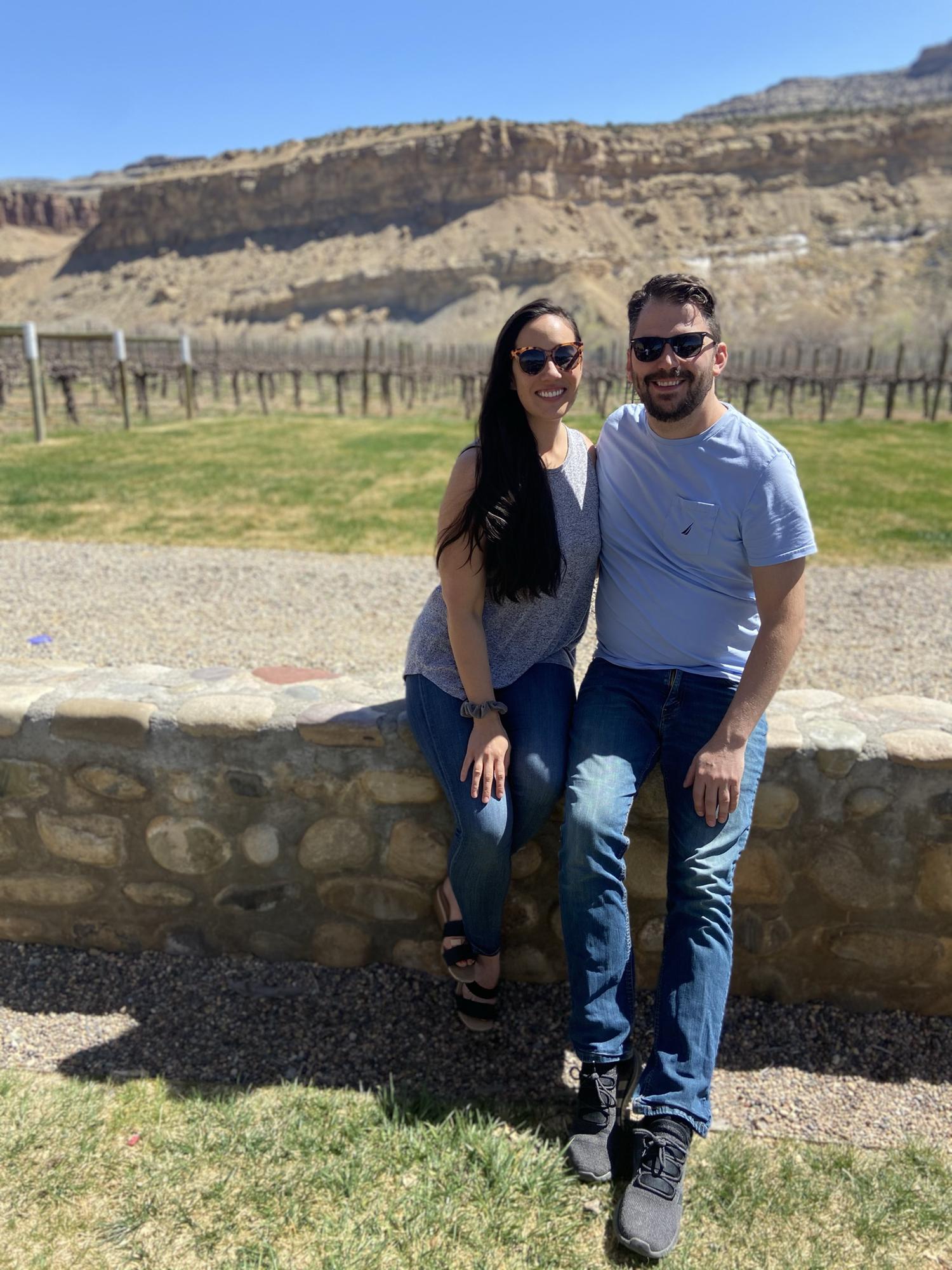 At the Colterris Winery in Palisades, CO