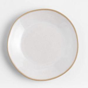 Marin Recycled Natural Stoneware Salad Plate | Crate & Barrel