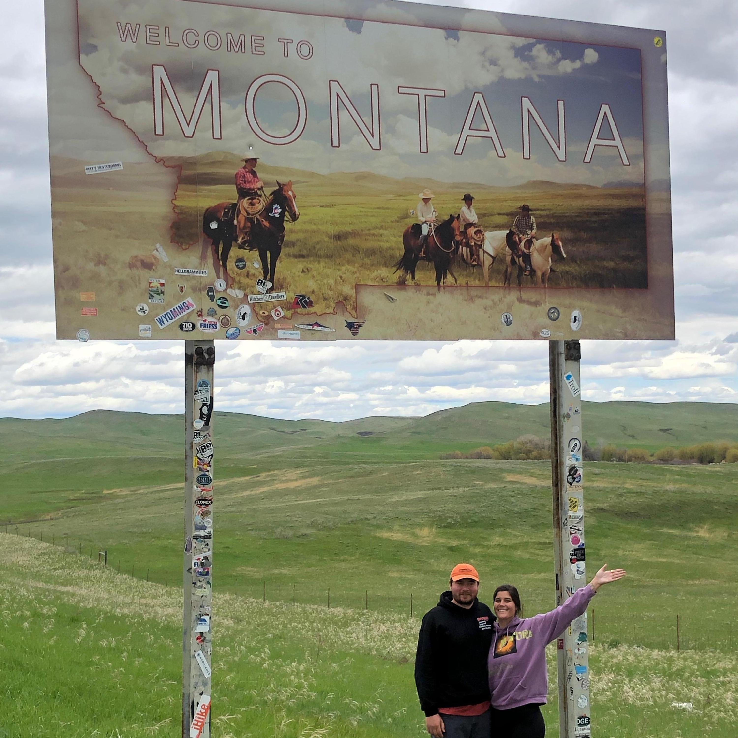 The day we moved to Montana!