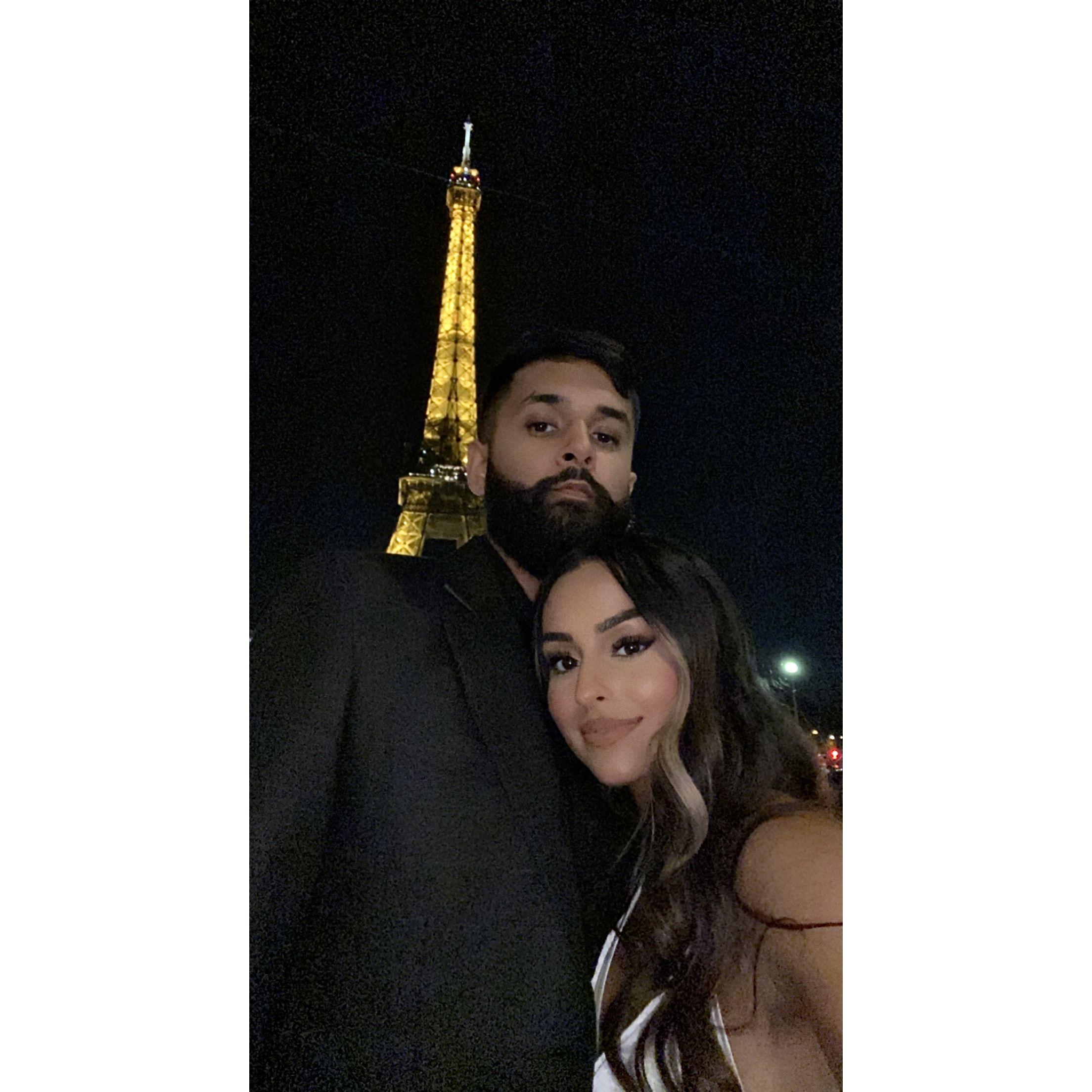The night he proposed!!