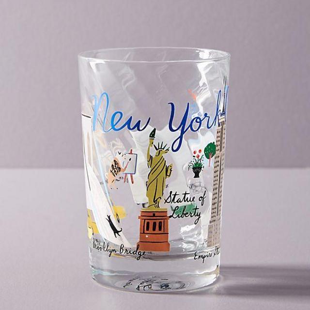 Libby VanderPloeg Skyline Juice Glass