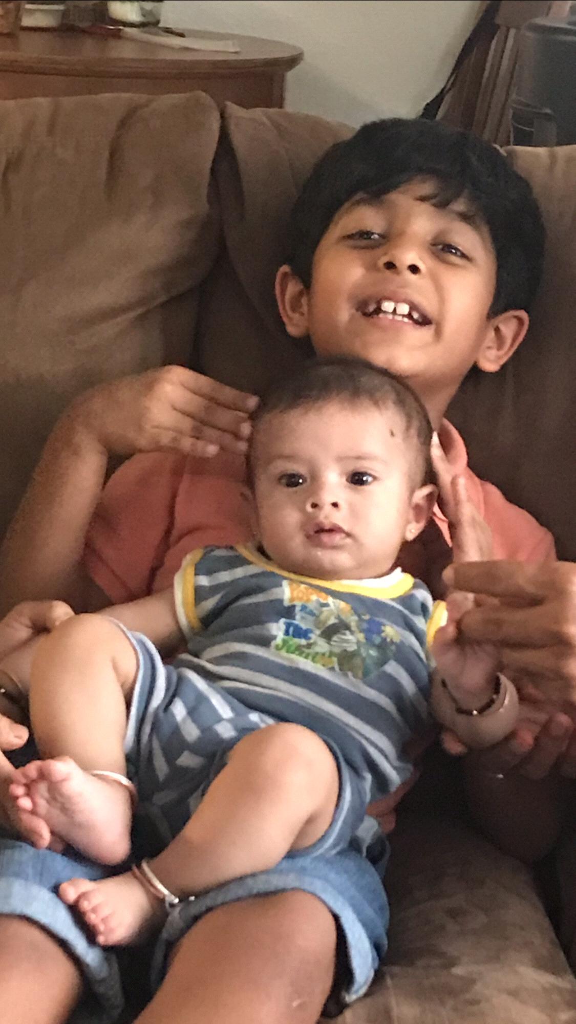 Nishu and shlok baby