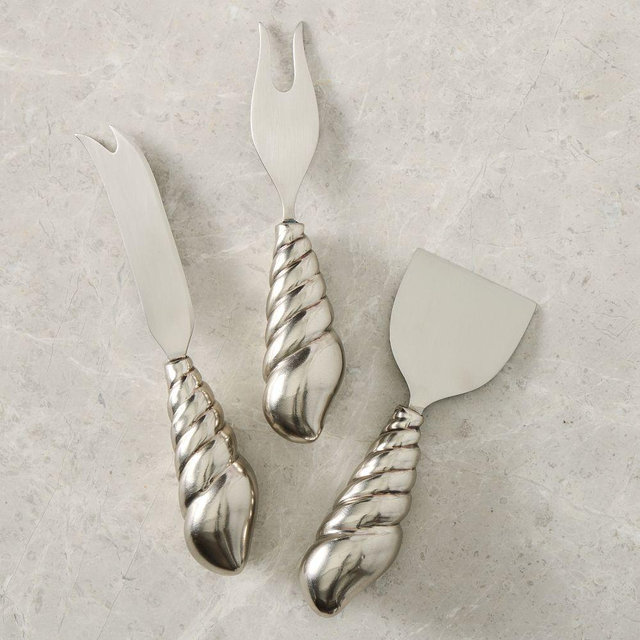 Solei Metal Cheese Knives Set of 3