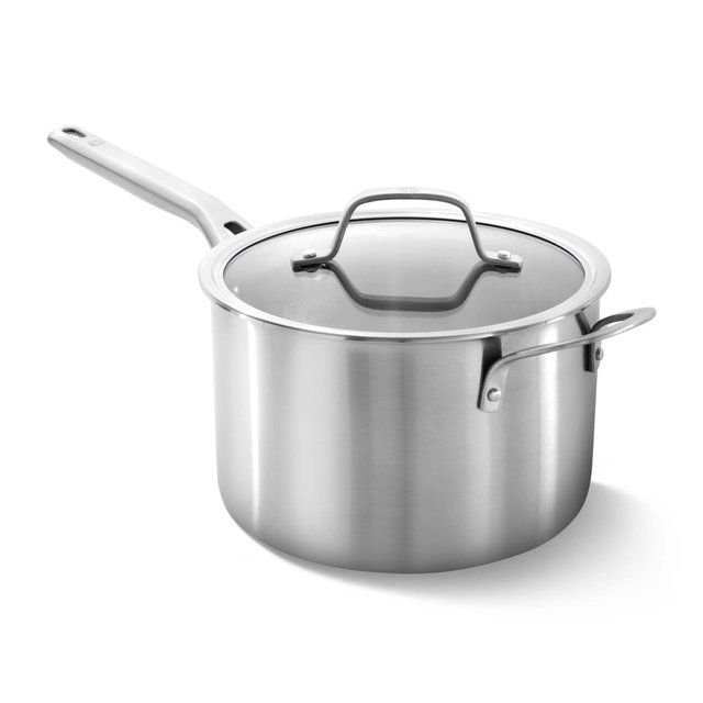 Calphalon 4.5qt Stainless Steel Sauce Pan with Lid