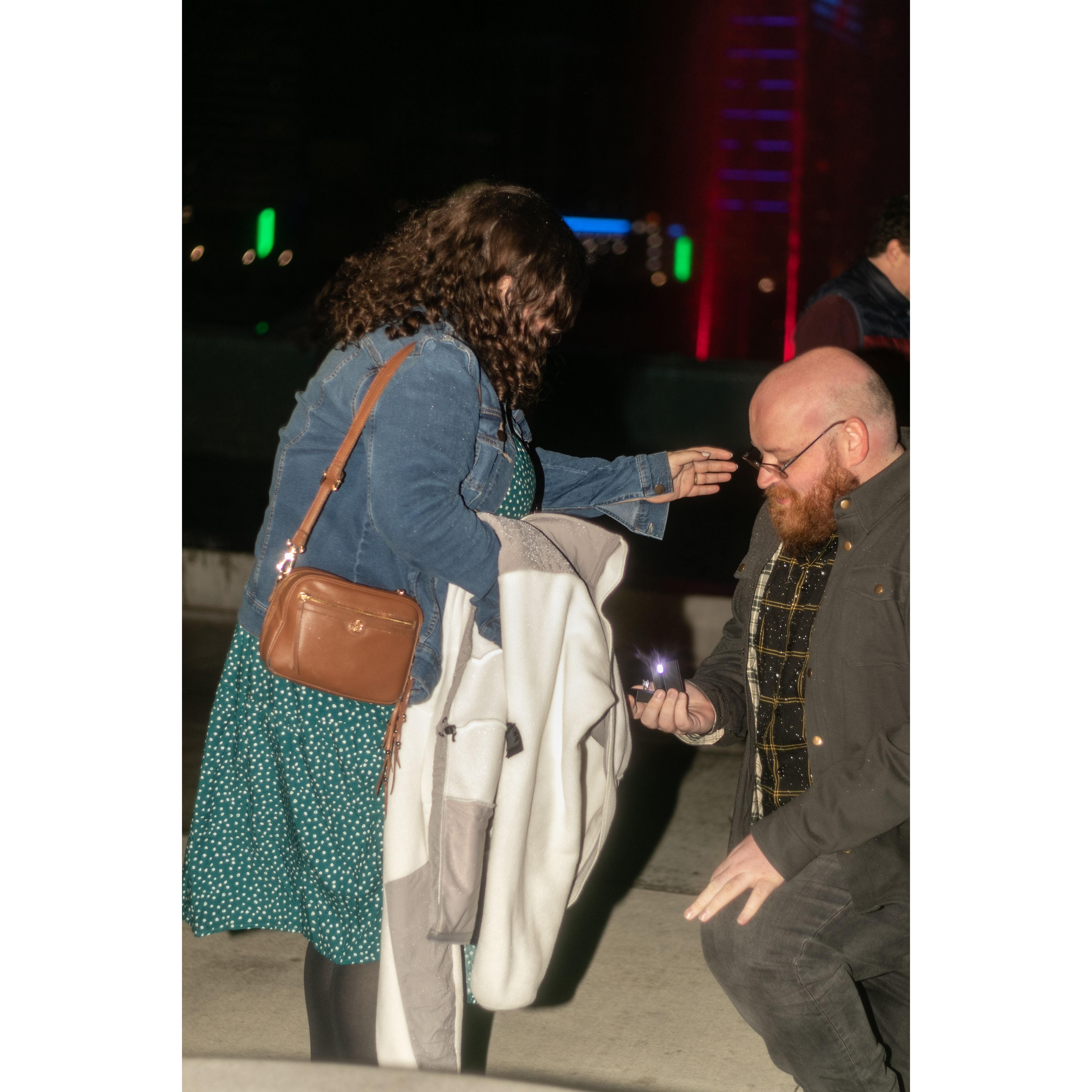 The Proposal!!! I said yes!!!