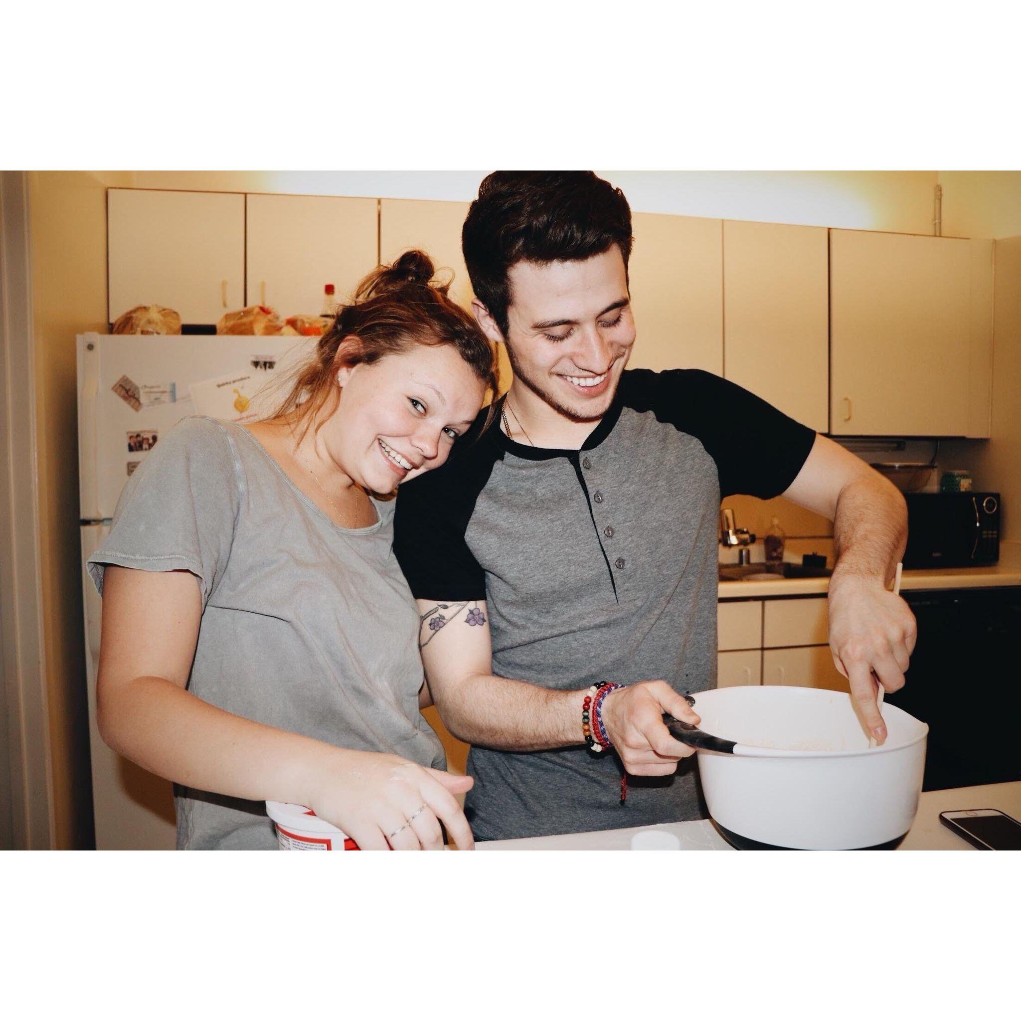 Early Date Night @ Ally's Columbia Apartment- 2018