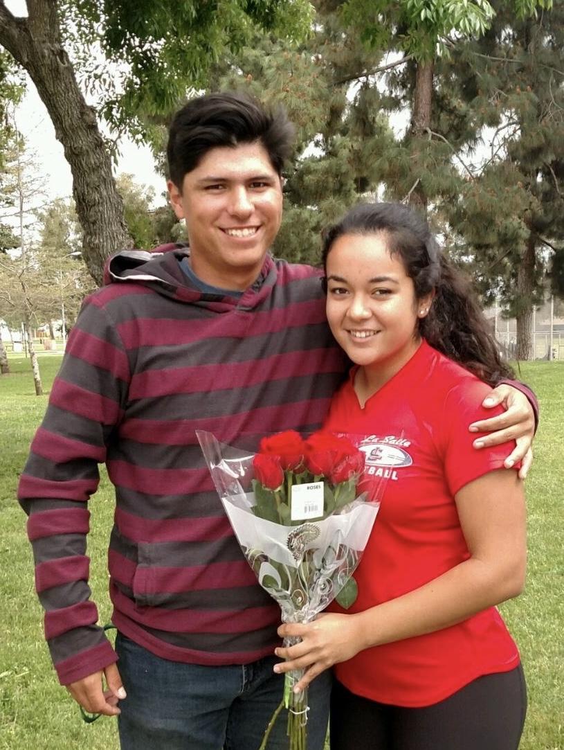 Christian asked Paula to prom in March of 2016