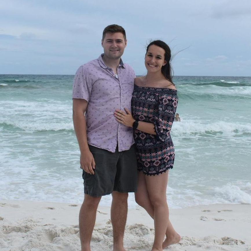 Moments before the proposal! (Destin, FL)