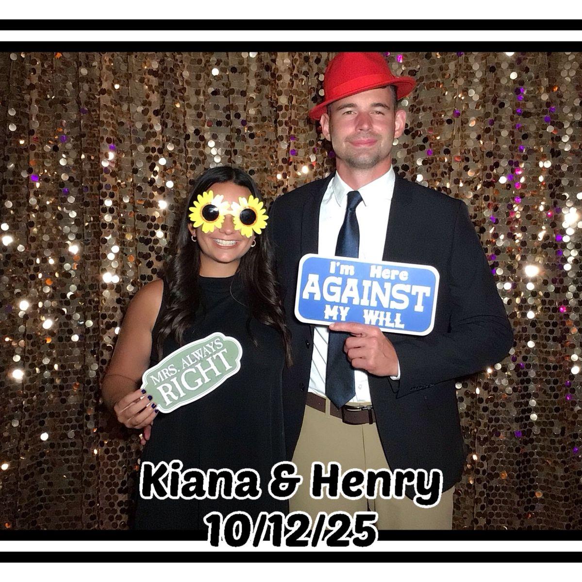 Photo Booth from Kiana & Henry's Wedding, October 2025