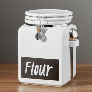 Large Clamp Canister with Chalkboard