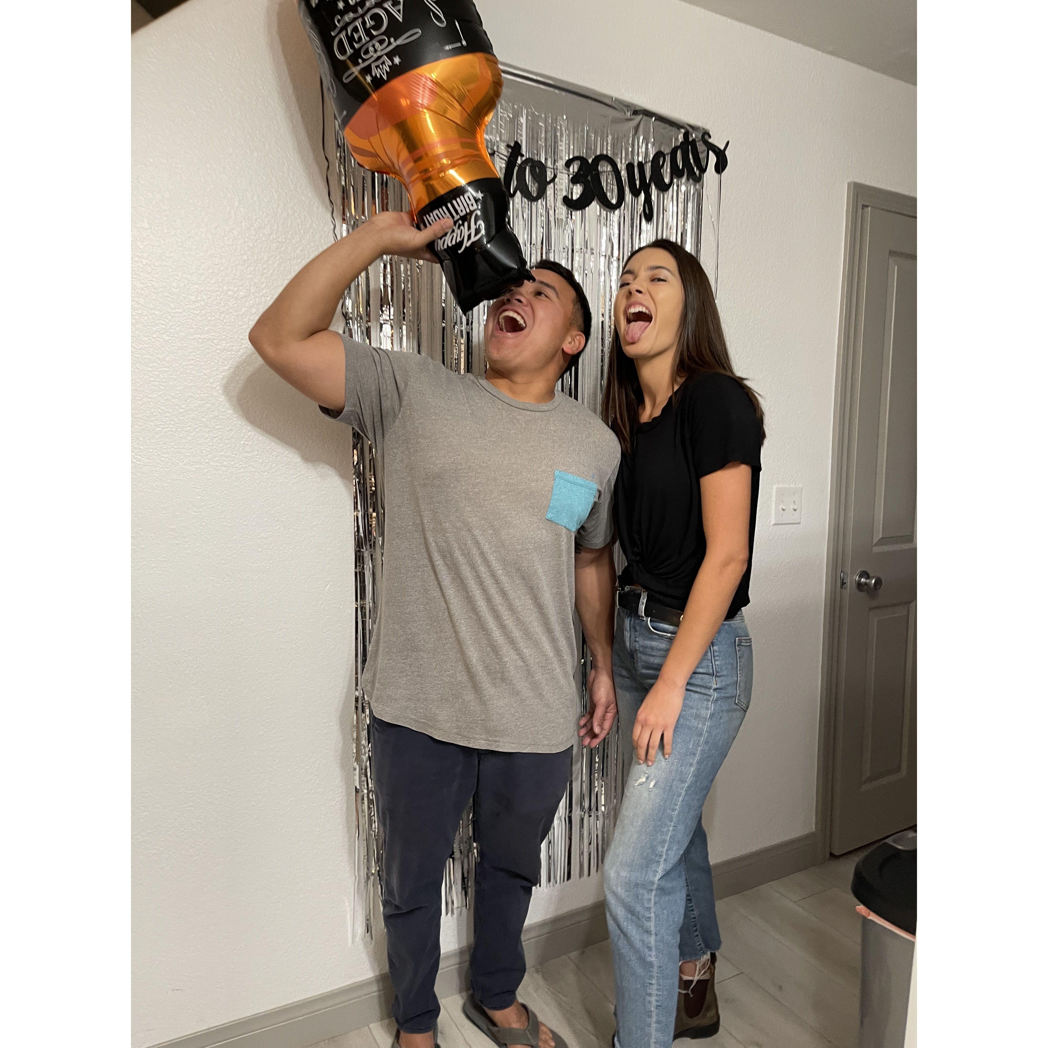 Christian's 30th birthday in PB!