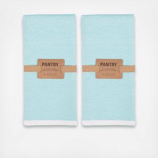 Reversible Web Terry Kitchen Towel, Set of 6