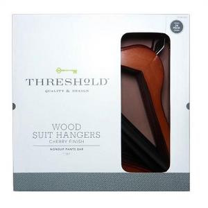 WOOD HANGERS 24 PK CHERRY - Threshold™