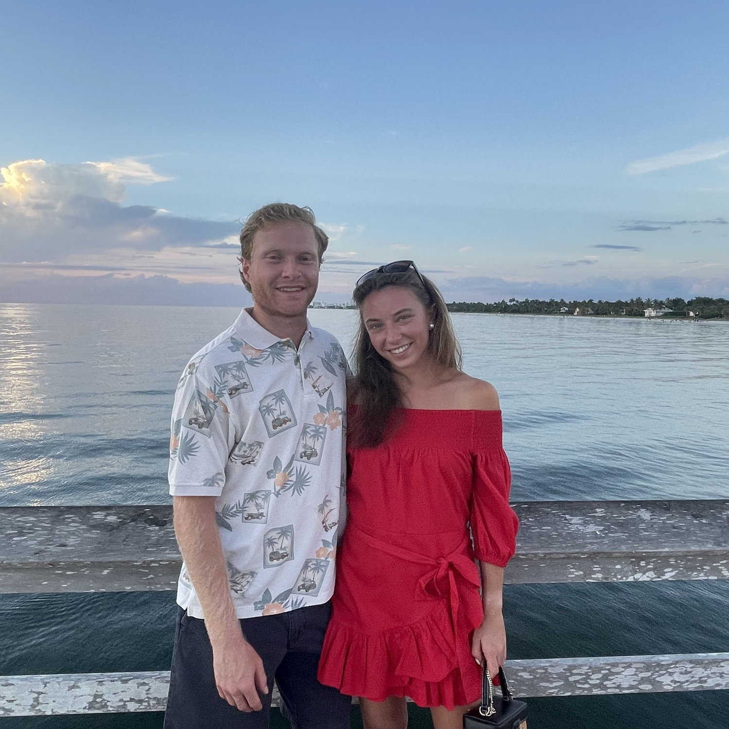 Sunset at Naples pier