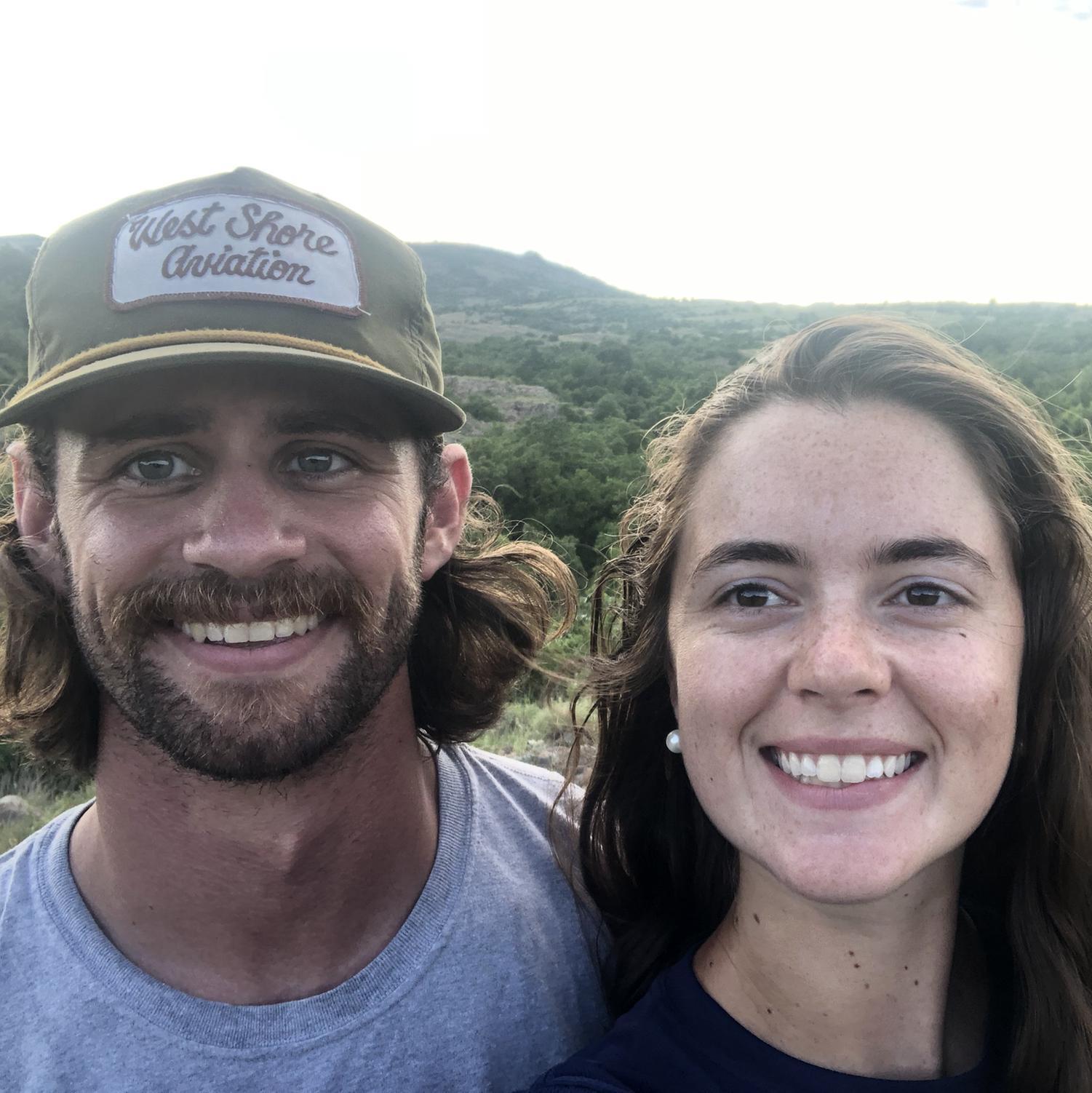 Our first backpacking trip to the Wichitas.